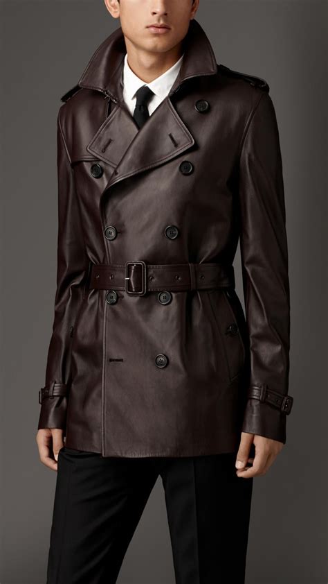 trench homme burberry occasion|burberry men's overcoat.